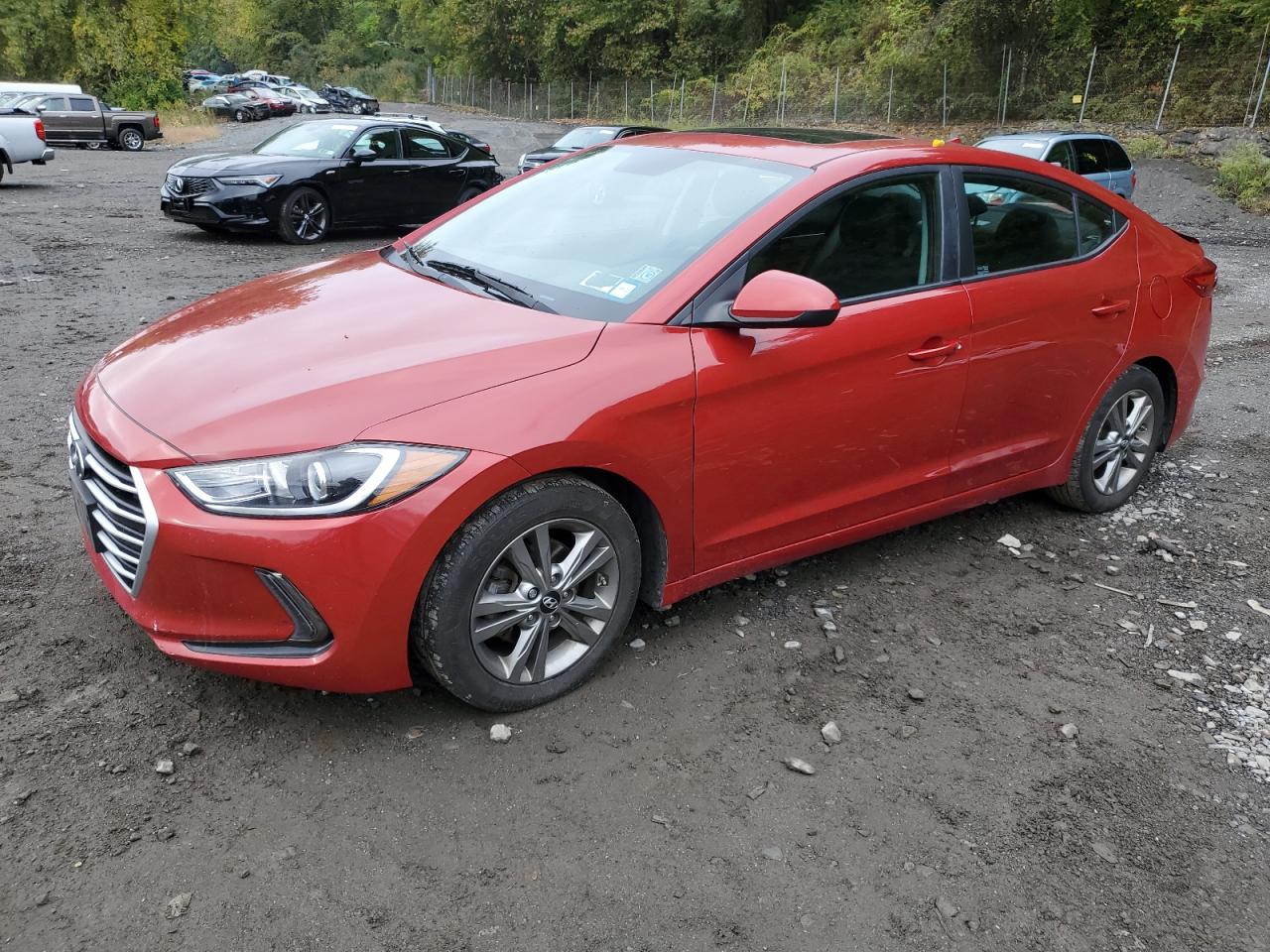 5NPD84LFXHH165389 2017 HYUNDAI ELANTRA - Image 1