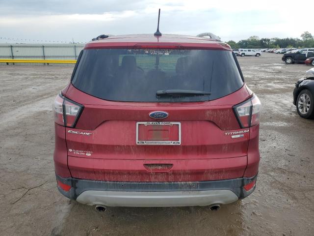  FORD ESCAPE 2018 Czerwony