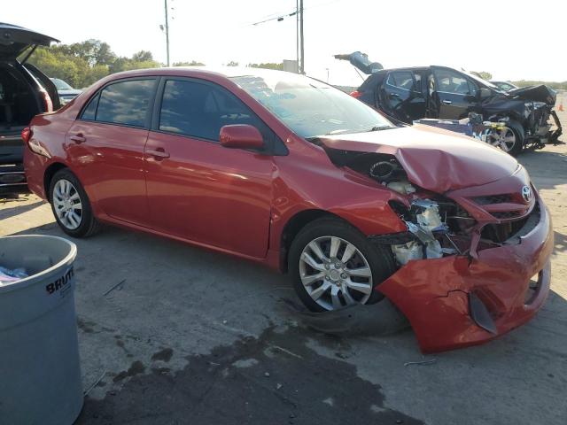  TOYOTA COROLLA 2012 Czerwony