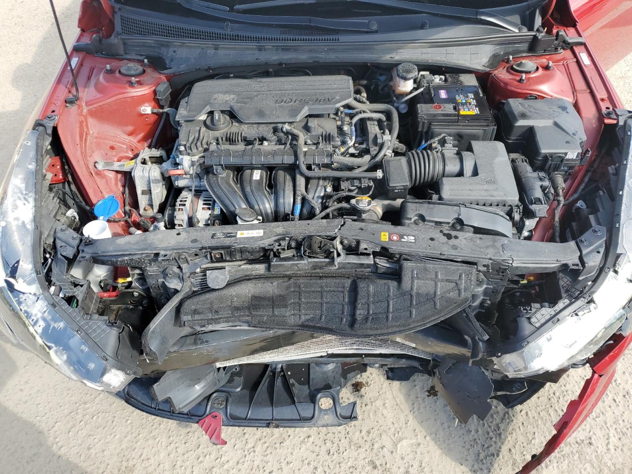 KMHLM4AGXMU127403 2021 Hyundai Elantra Sel