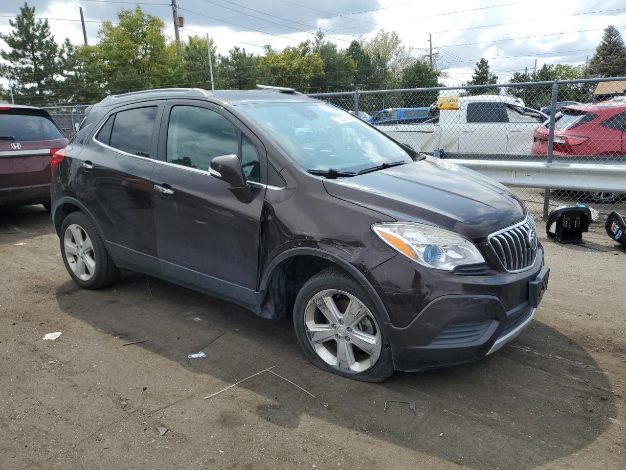 2015 BUICK ENCORE with ALL OVER damage, VIN KL4CJESB6FB189962