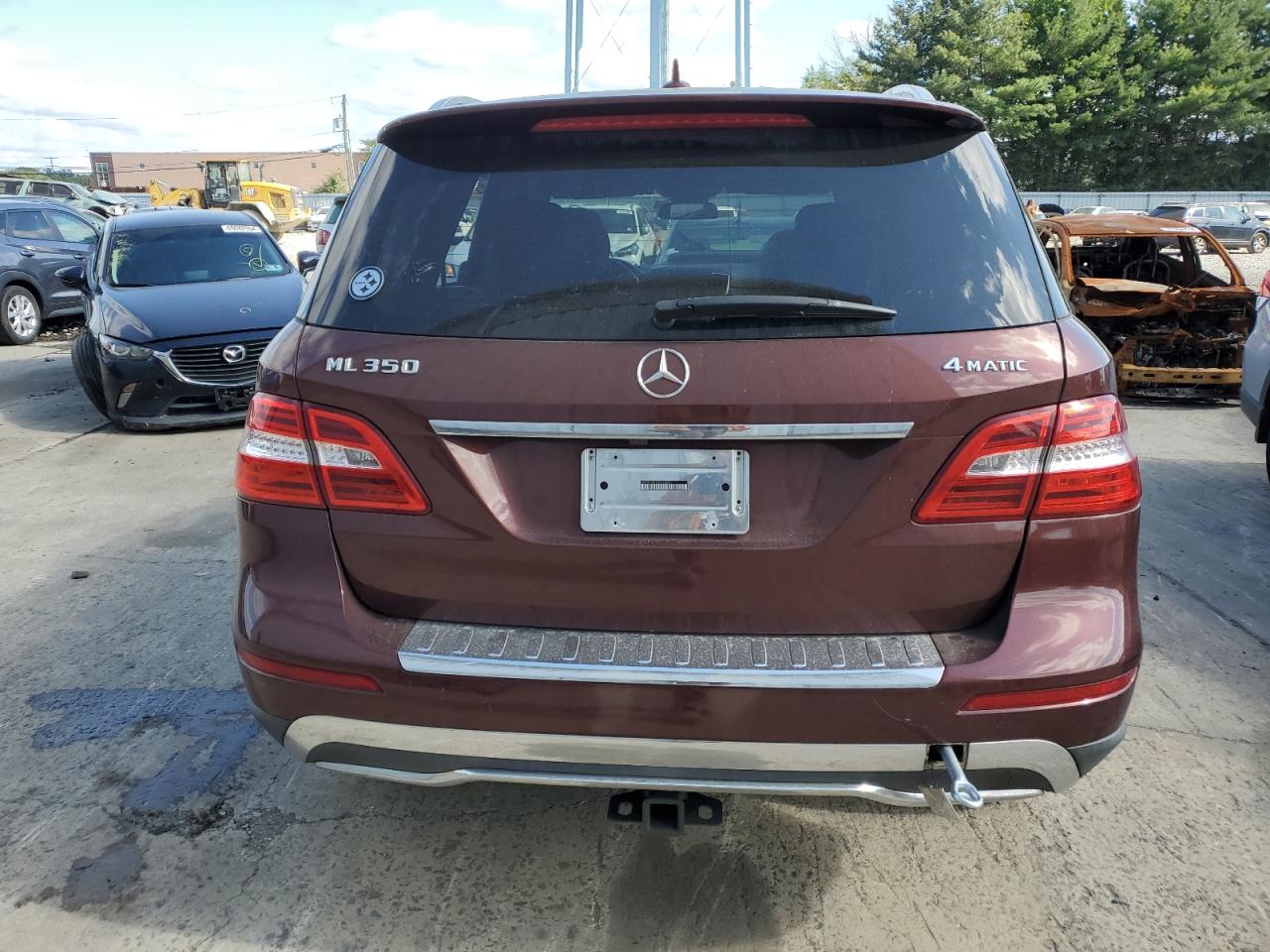 2013 Mercedes-Benz Ml 350 4Matic VIN: 4JGDA5HB1DA116823 Lot: 68883494