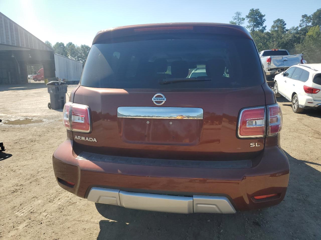 2017 Nissan Armada Sv VIN: JN8AY2ND7H9004546 Lot: 71631294