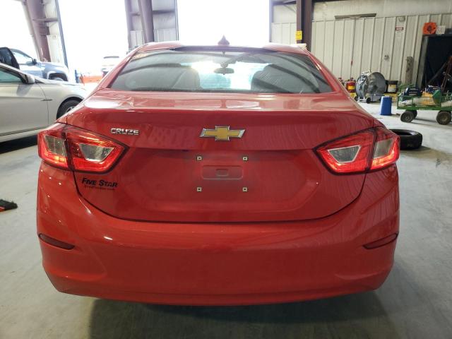  CHEVROLET CRUZE 2018 Червоний
