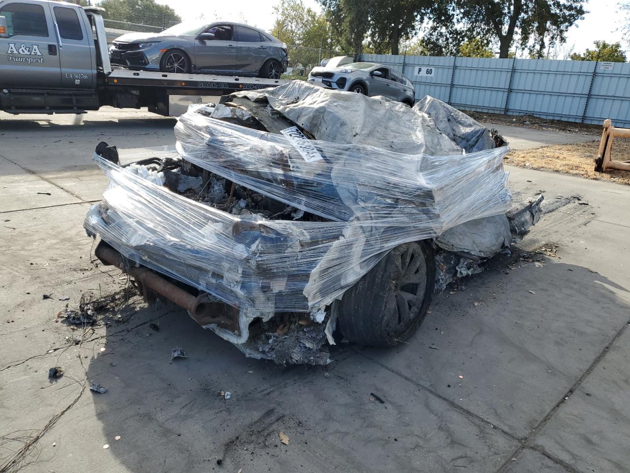 2023 Tesla Model X zu verkaufen in Sacramento, CA - Burn
