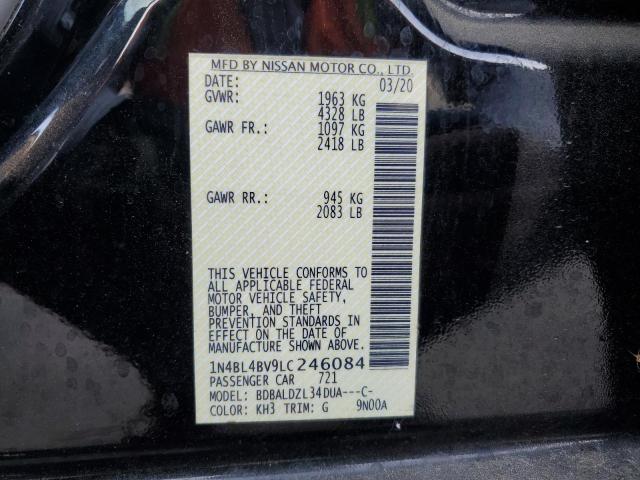 1N4BL4BV9LC246084 Nissan Altima S 12