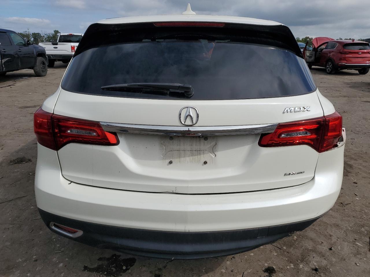 2016 Acura Mdx Technology VIN: 5FRYD4H49GB050833 Lot: 72285704