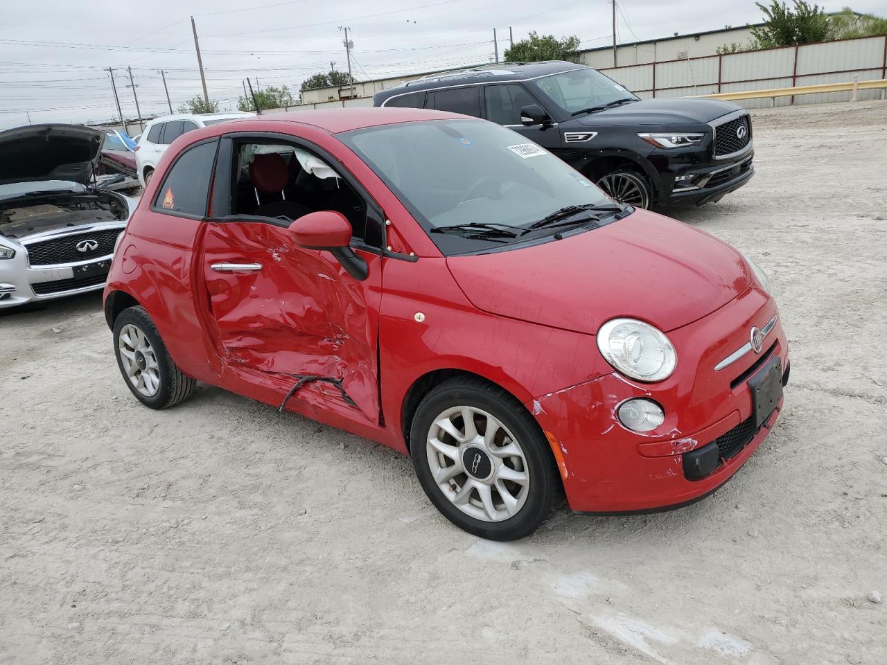 2017 Fiat 500 Pop VIN: 3C3CFFKR0HT524164 Lot: 72968974