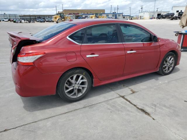  NISSAN SENTRA 2014 Красный