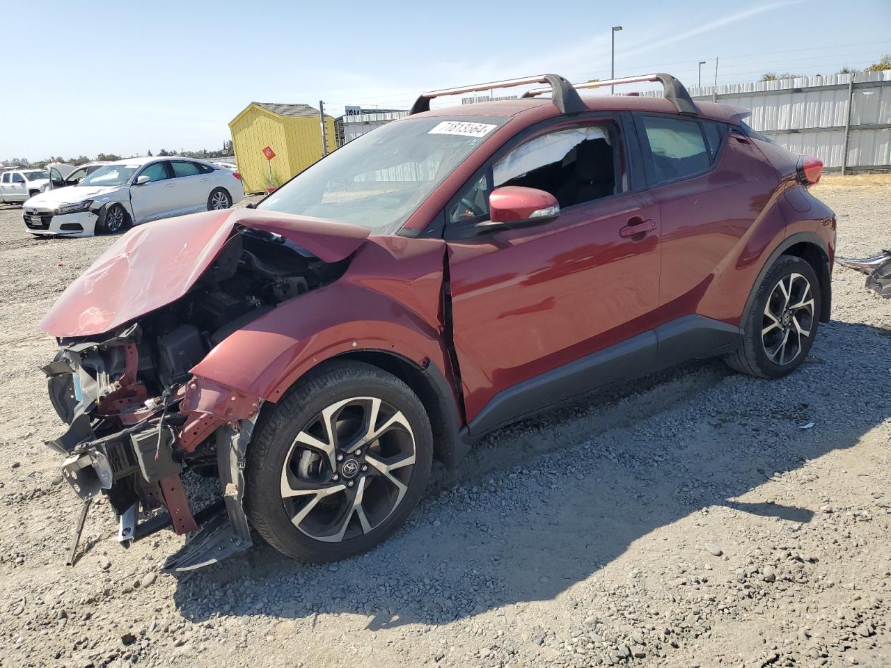 2018 Toyota C-Hr Xle للبيع في Sacramento، CA - Front End