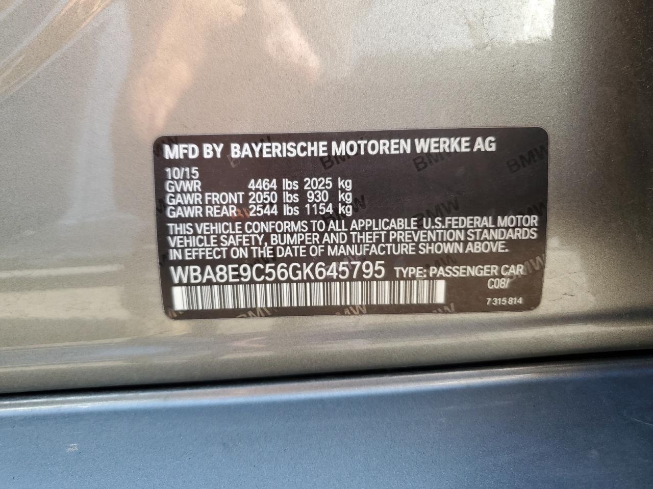 2016 BMW 3er - Image 12