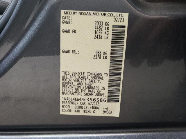 1N4BL4EW4PN356586 Nissan Altima SI 12