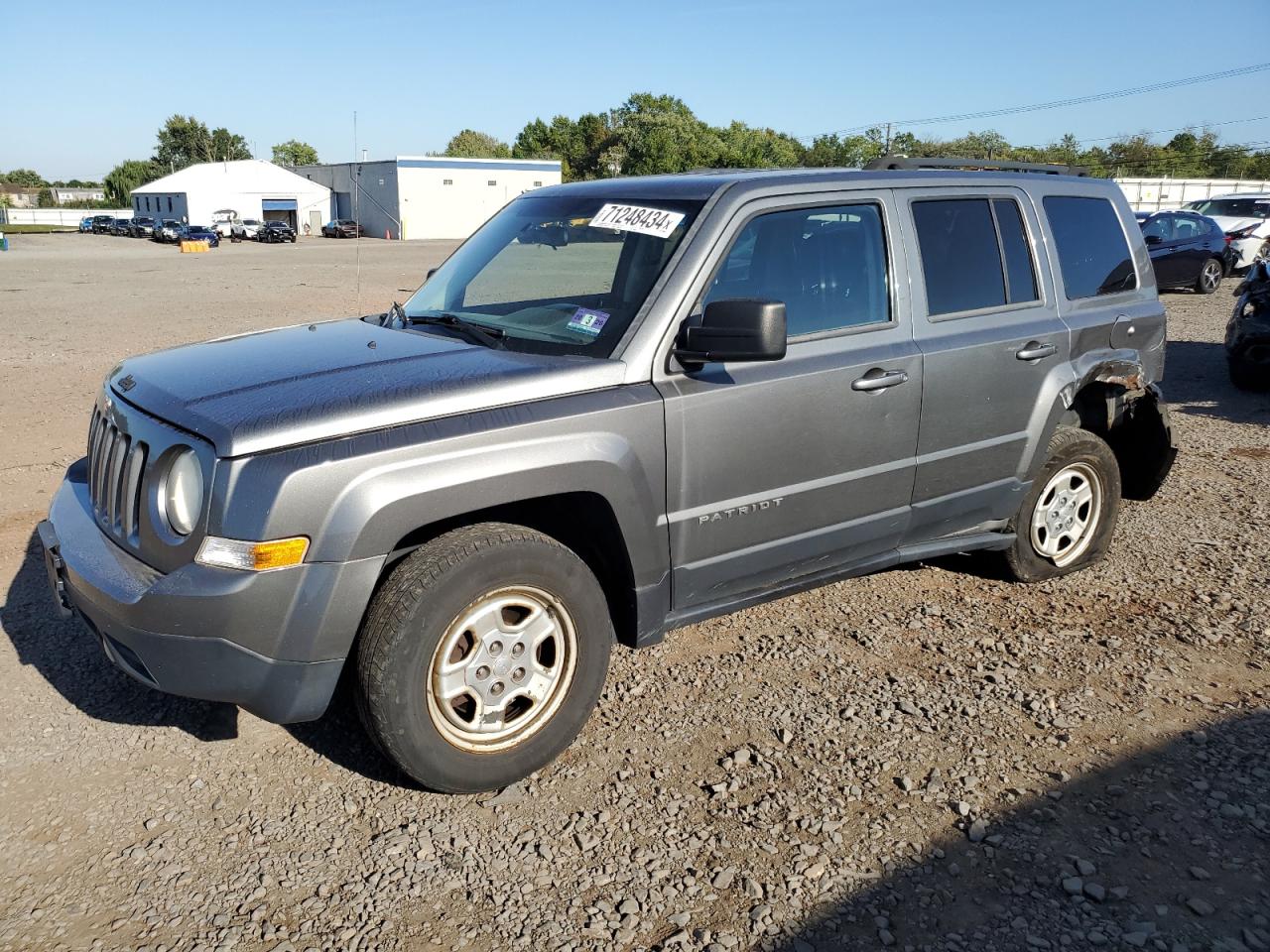2013 Jeep Patriot Sport en Venta en Hillsborough, NJ - Rear End