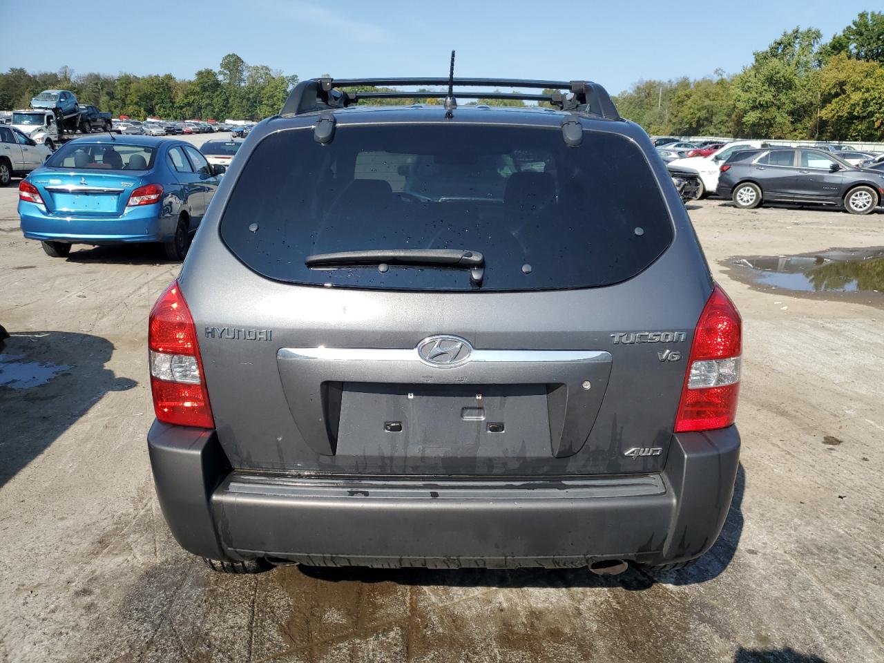 2007 Hyundai Tucson Se VIN: KM8JN72D77U564418 Lot: 71173414