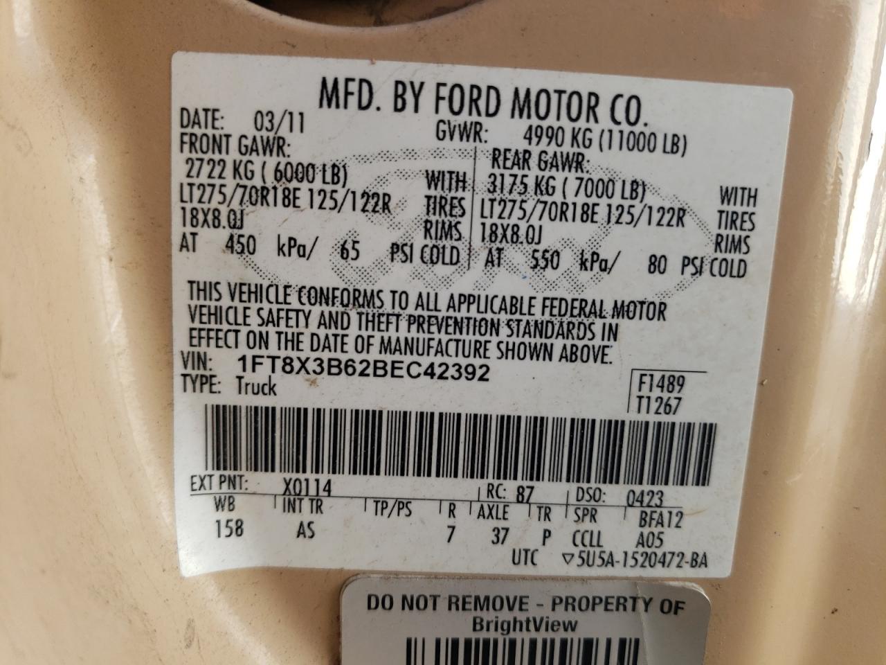 2011 Ford F350 - Image 12
