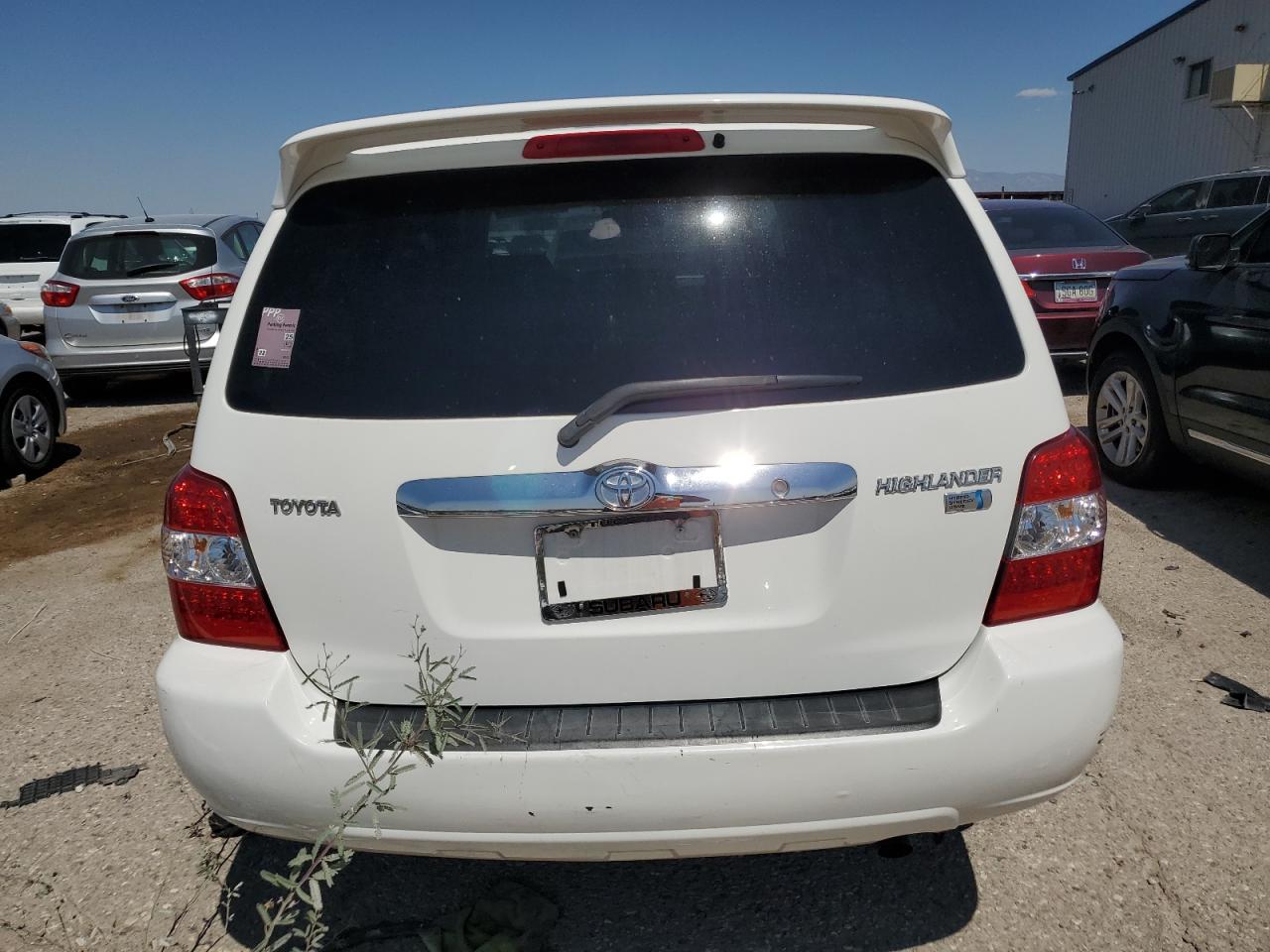 2007 Toyota Highlander Hybrid VIN: JTEDW21AX70022533 Lot: 70794164