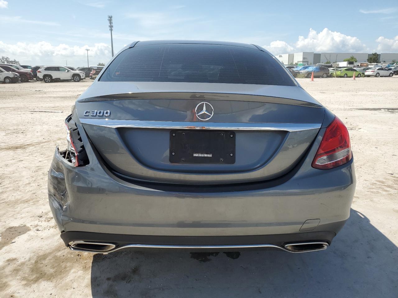 2018 Mercedes-Benz C 300 VIN: WDDWF4JBXJR366552 Lot: 71720344