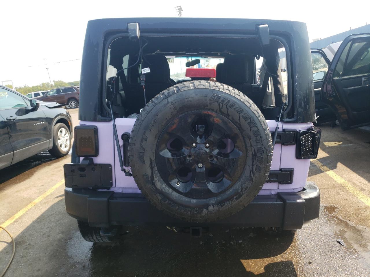 2014 Jeep Wrangler Unlimited Sahara VIN: 1C4BJWEG6EL233336 Lot: 70876144