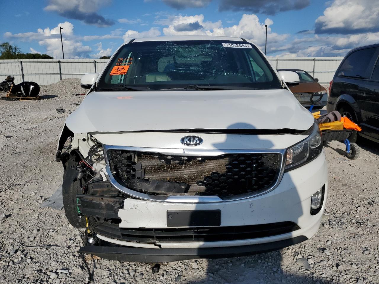 2017 Kia Sedona Ex VIN: KNDMC5C19H6326771 Lot: 71852944