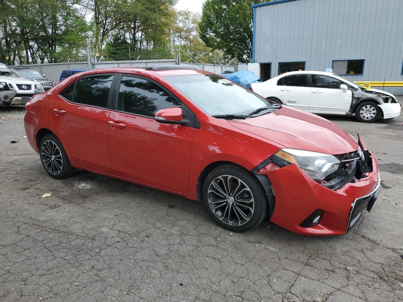 2015 Toyota Corolla L VIN: 2T1BURHE6FC356467 Lot: 70096534