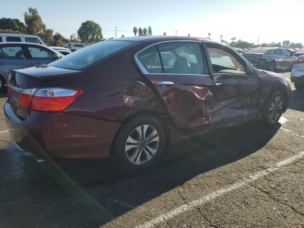 VIN 1HGCR2F37EA100471 2014 HONDA ACCORD no.3