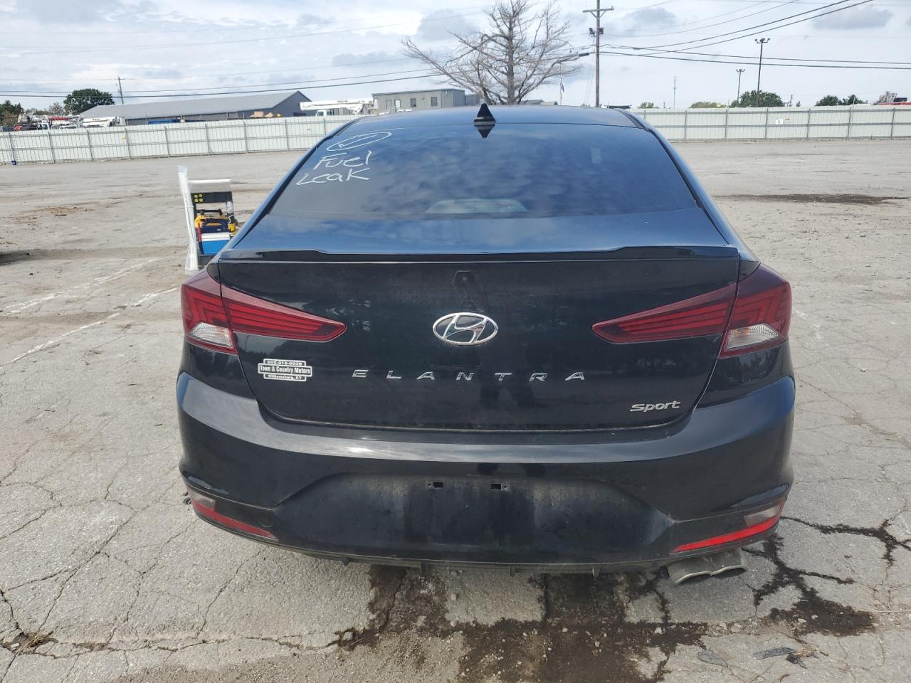 2020 Hyundai Elantra Sport VIN: KMHD04LBXLU944399 Lot: 72576204