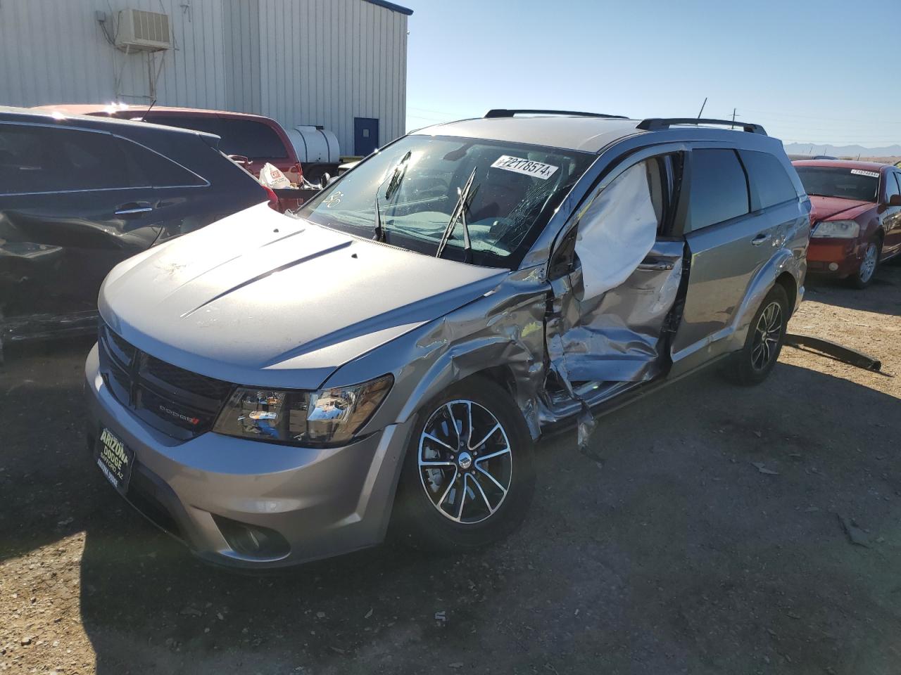 2018 Dodge Journey Sxt VIN: 3C4PDCBG9JT526341 Lot: 72178574