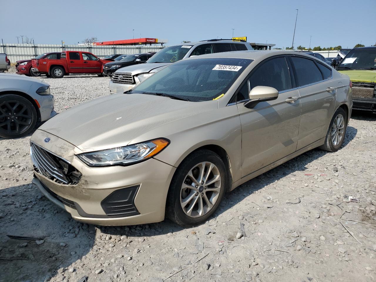 3FA6P0HD6KR164195 2019 FORD FUSION - Image 1