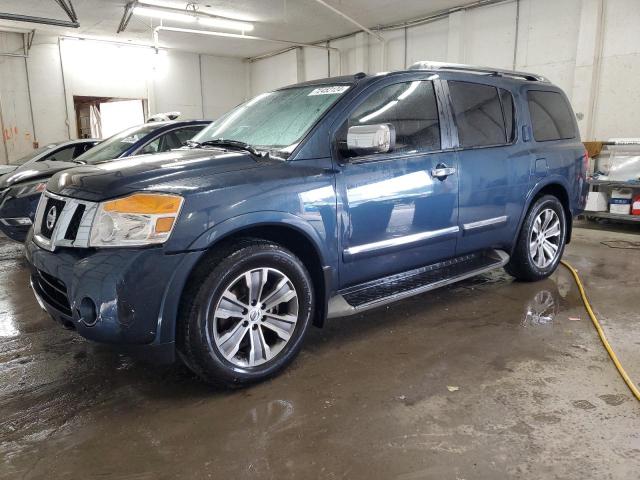  NISSAN ARMADA 2015 Granatowy