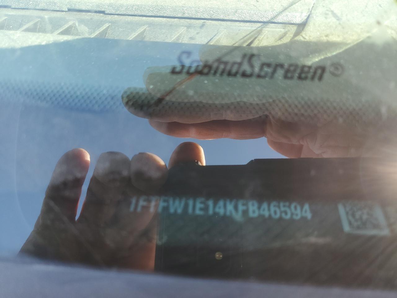 2019 Ford F150 Supercrew VIN: 1FTFW1E14KFB46594 Lot: 72079964