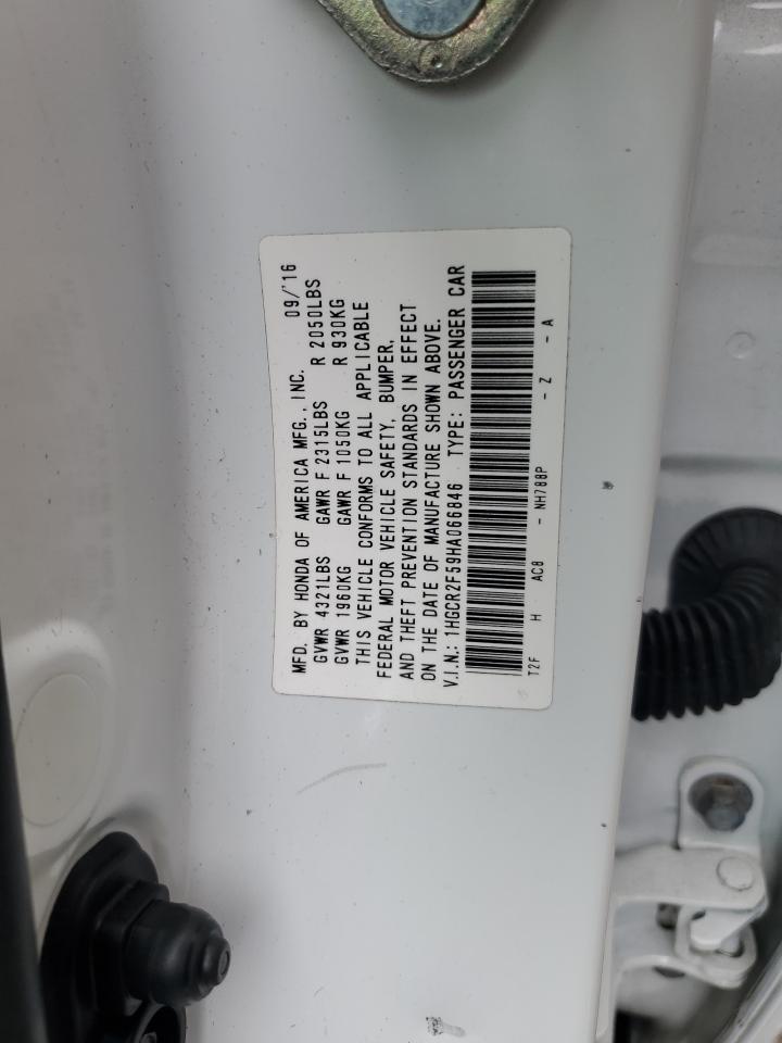 1HGCR2F59HA066846 2017 Honda Accord Sport