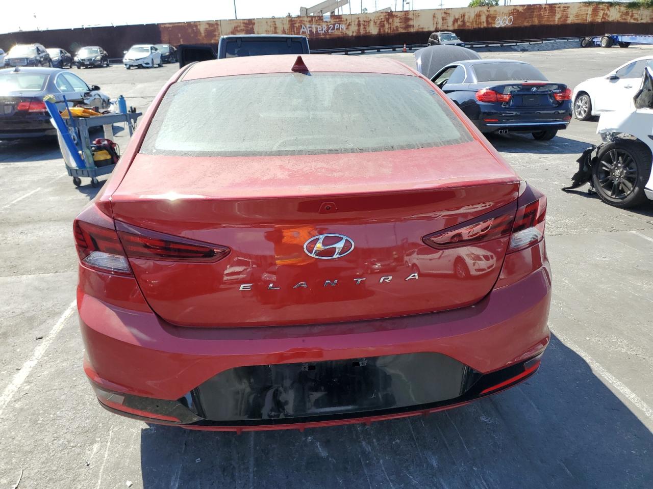 KMHD84LF0LU009307 2020 Hyundai Elantra Sel