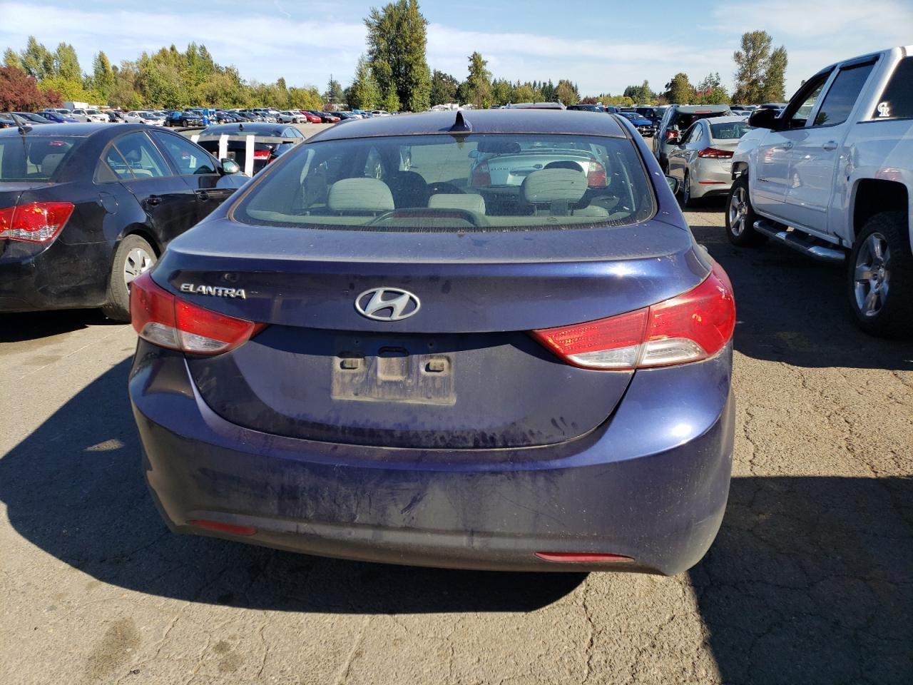 2013 Hyundai Elantra Gls VIN: 5NPDH4AE0DH362656 Lot: 73565484