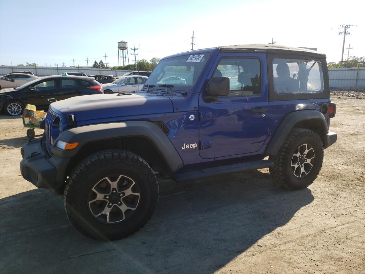 2019 Jeep Wrangler Sport VIN: 1C4HJXAN6KW663382 Lot: 69619894