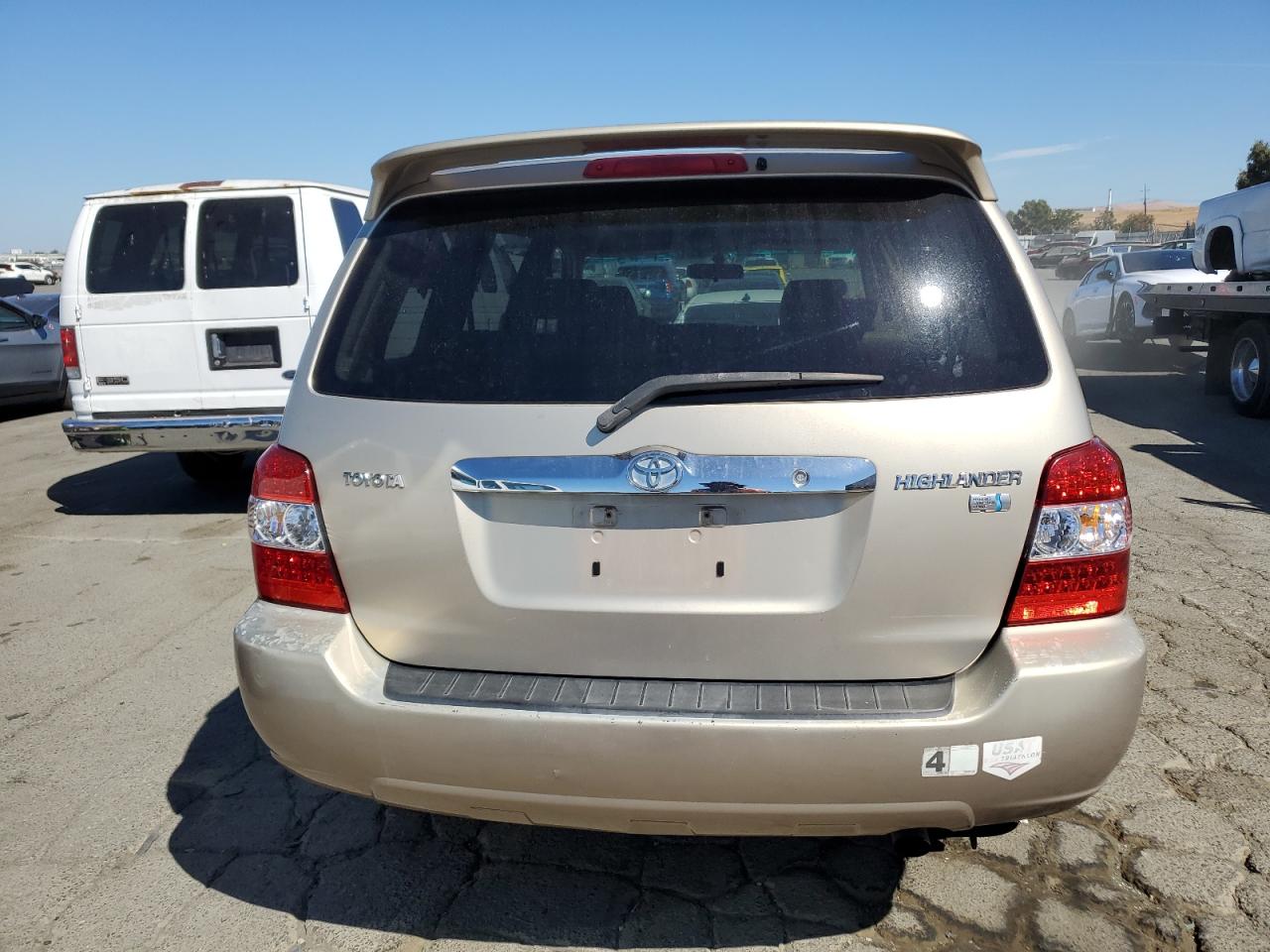 2006 Toyota Highlander Hybrid VIN: JTEDW21A960006130 Lot: 71041564