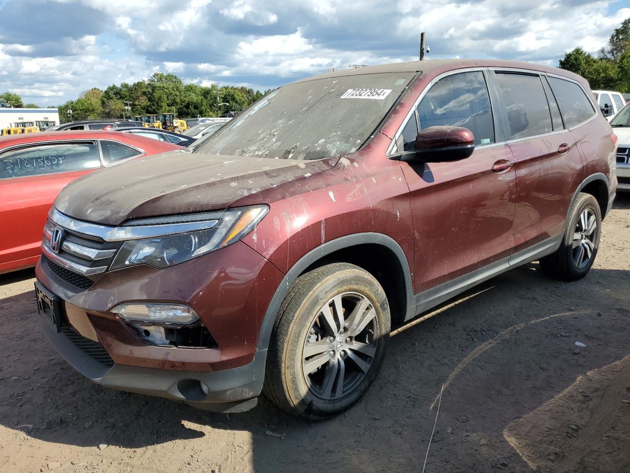 2018 Honda Pilot Exl na sprzedaż w Hillsborough, NJ - Missing/Altered Vin