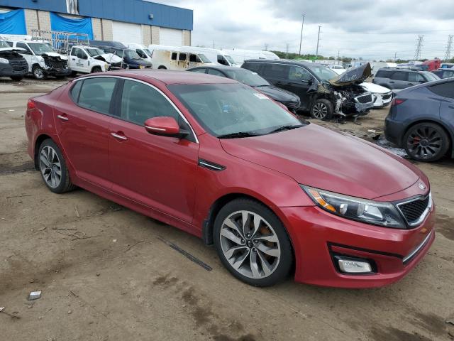 Sedans KIA OPTIMA 2015 Czerwony