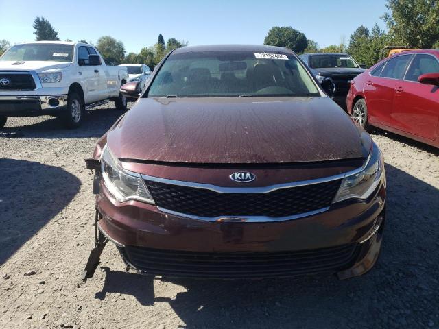 Sedans KIA OPTIMA 2016 Burgundy