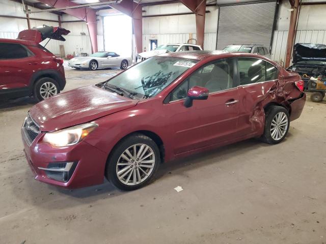 2015 Subaru Impreza Sport Limited de vânzare în Lansing, MI - Rear End