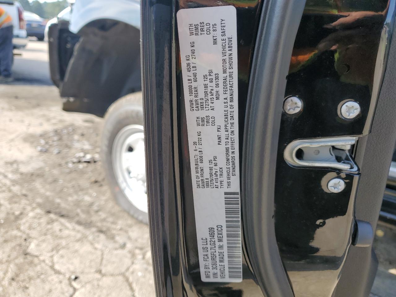 3C6UR5FL7LG214609 2020 Ram 2500 Laramie