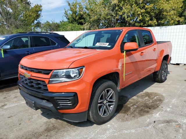  CHEVROLET COLORADO 2021 Оранжевый