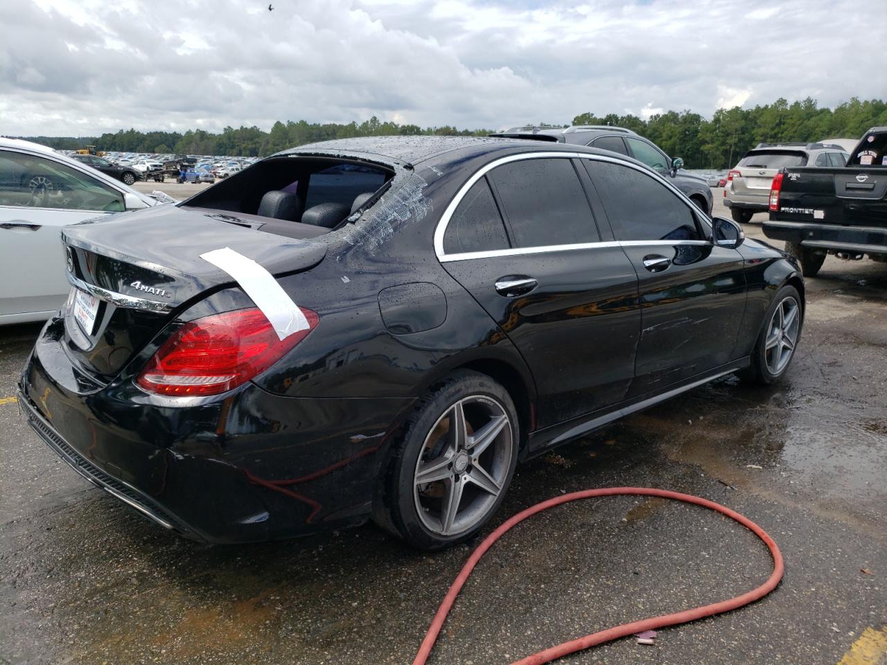 VIN 55SWF4KB0FU028484 2015 MERCEDES-BENZ C-CLASS no.3