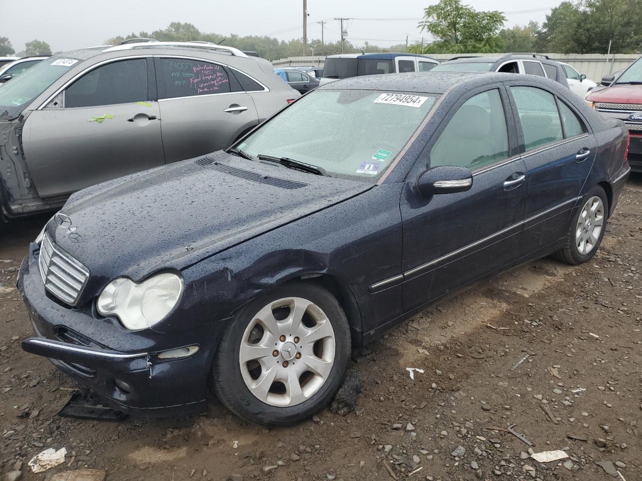 2006 Mercedes-Benz C 280 4Matic на продаже в Hillsborough, NJ - Front End