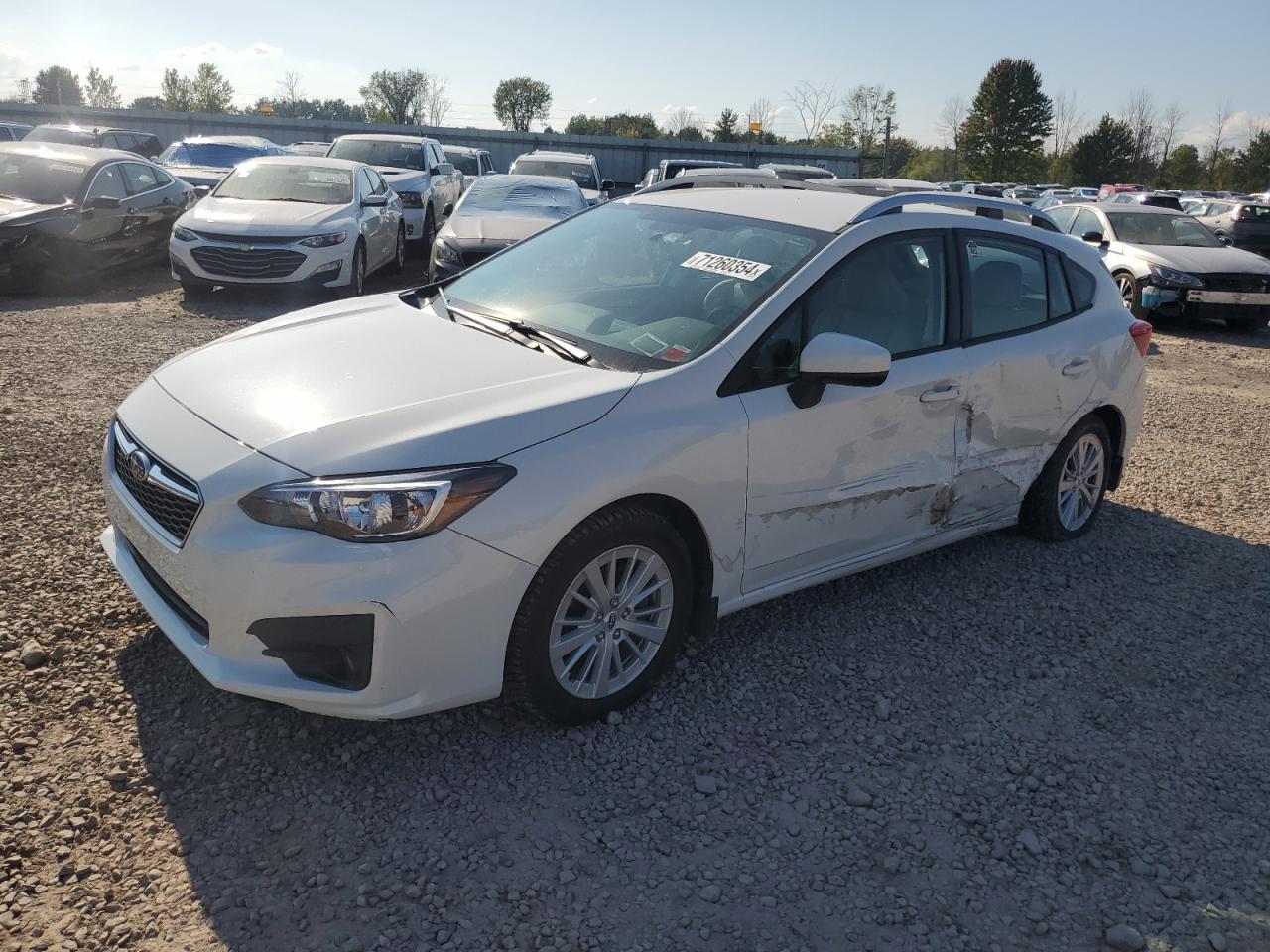 2017 Subaru Impreza Premium Plus VIN: 4S3GTAD67H3740083 Lot: 71260354