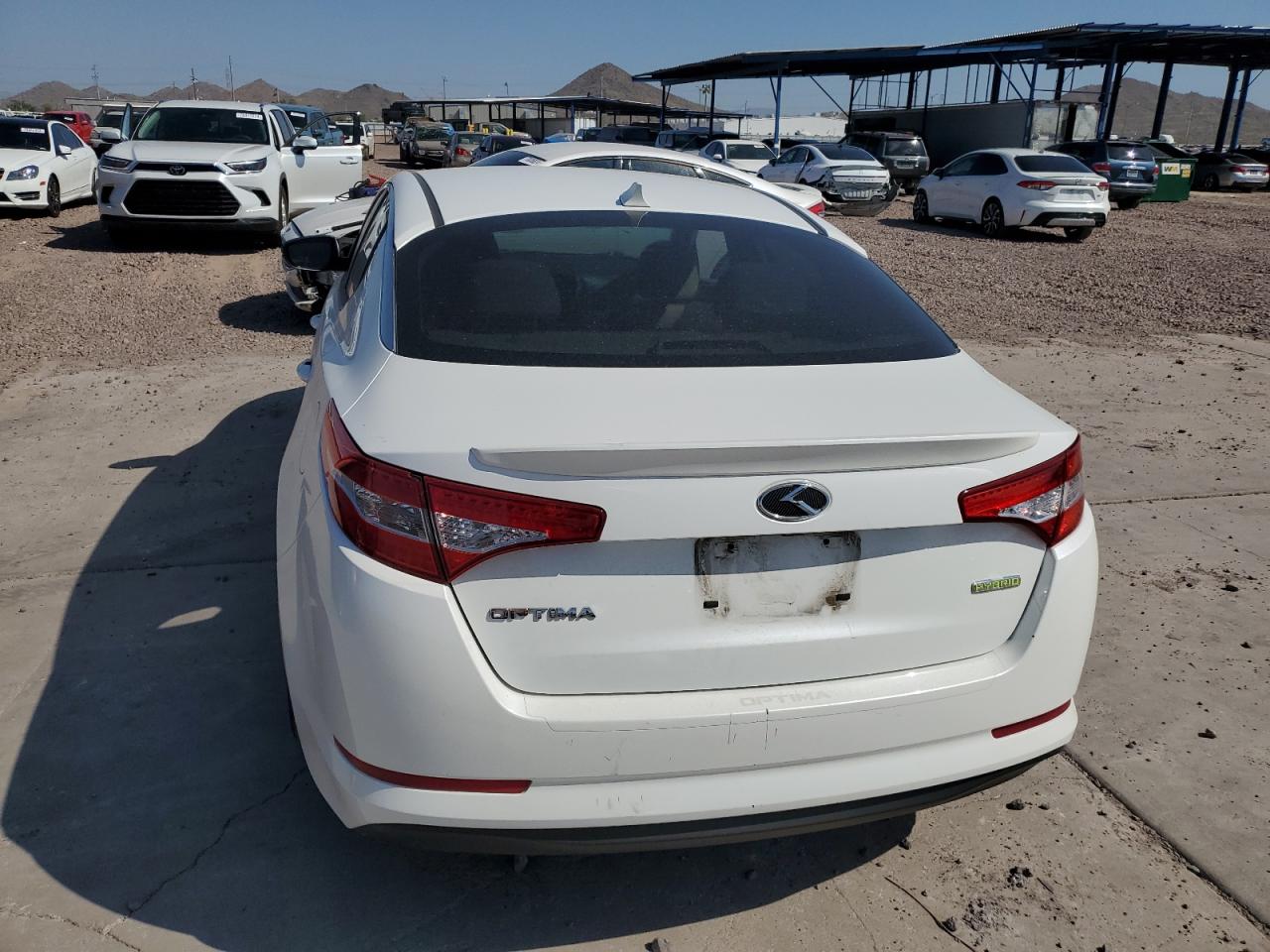 2013 Kia Optima Hybrid VIN: KNAGM4AD8D5039050 Lot: 70534794