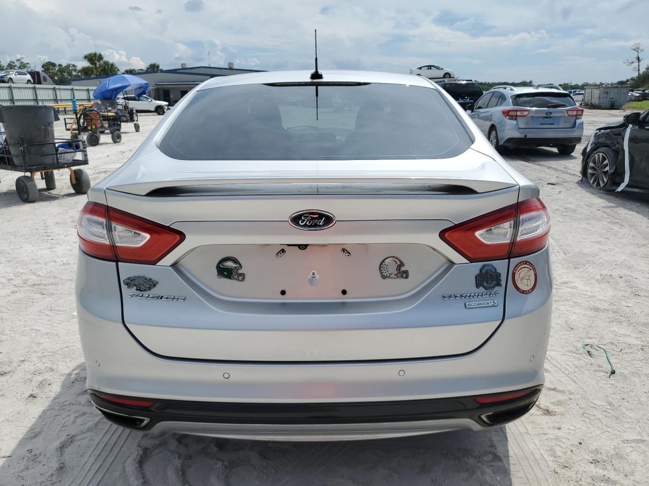 2014 Ford Fusion Titanium VIN: 3FA6P0K92ER238978 Lot: 72059764