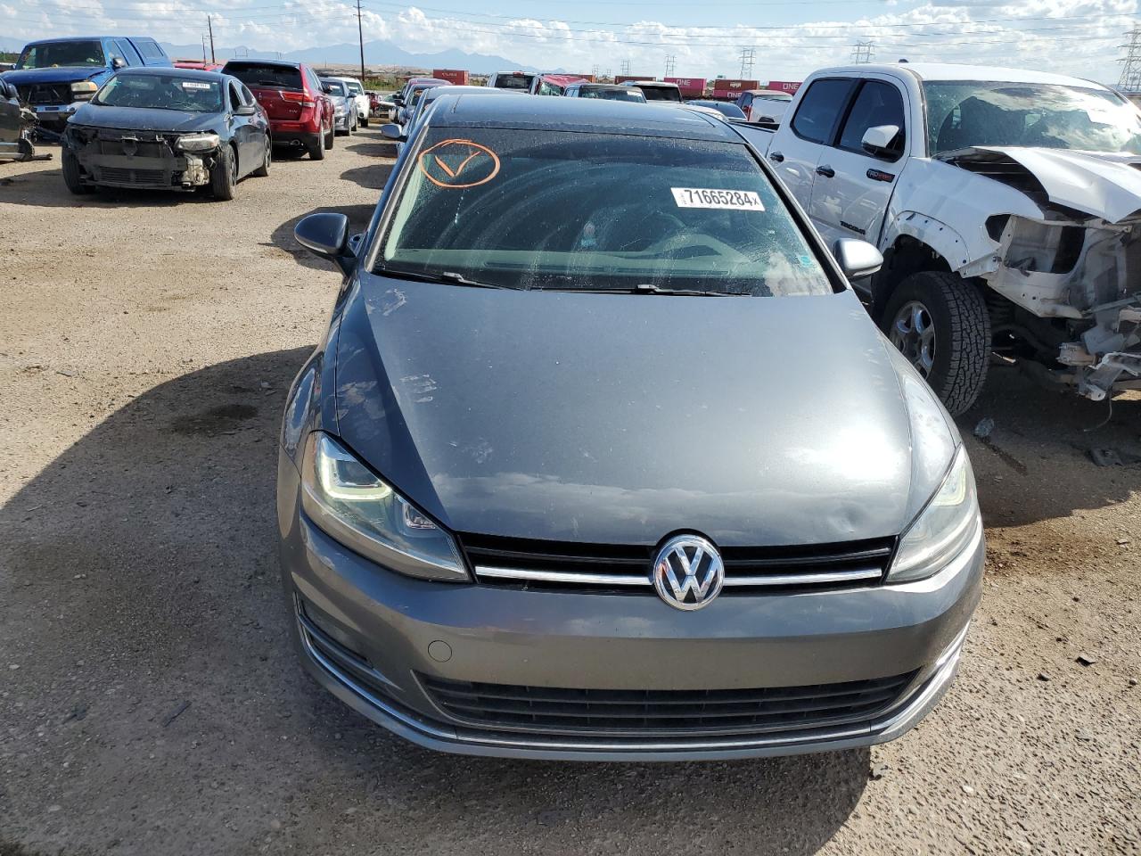 3VWRA7AU6FM072824 2015 Volkswagen Golf Tdi