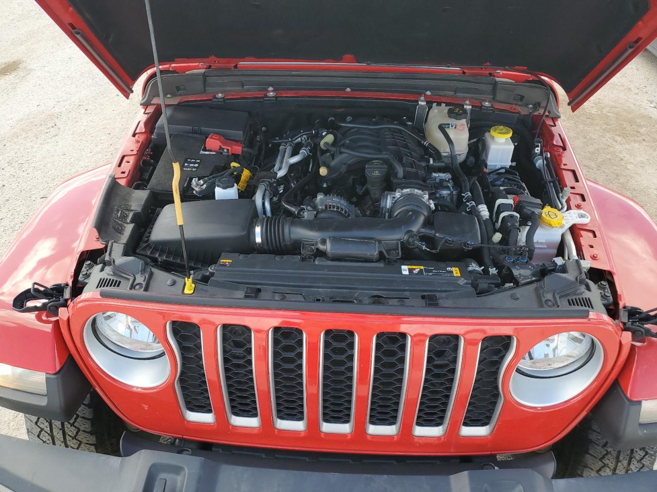 2021 Jeep Gladiator Overland VIN: 1C6HJTFGXML622204 Lot: 72353084