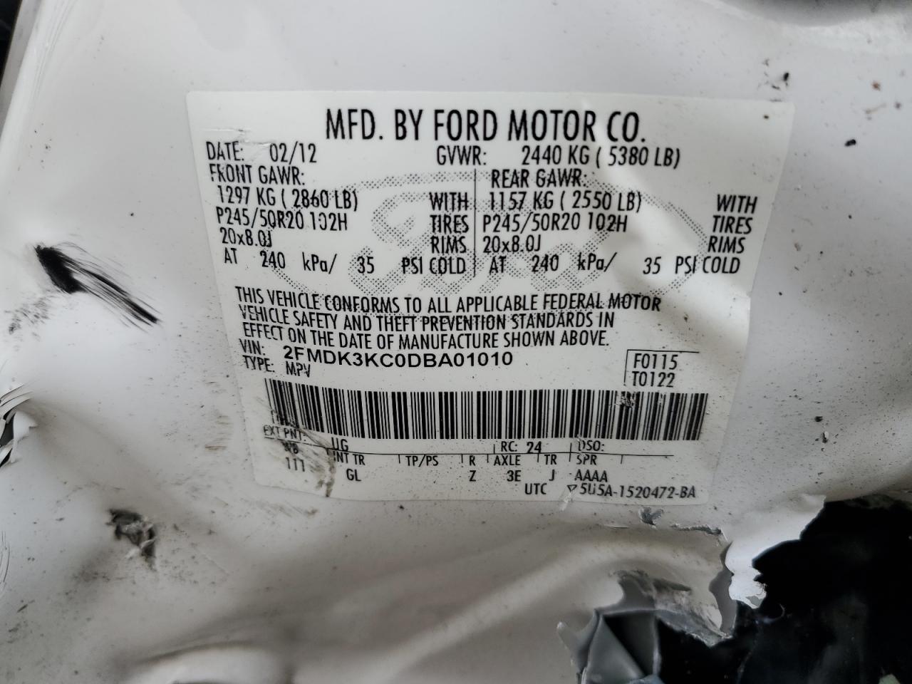 2013 Ford Edge - Image 14