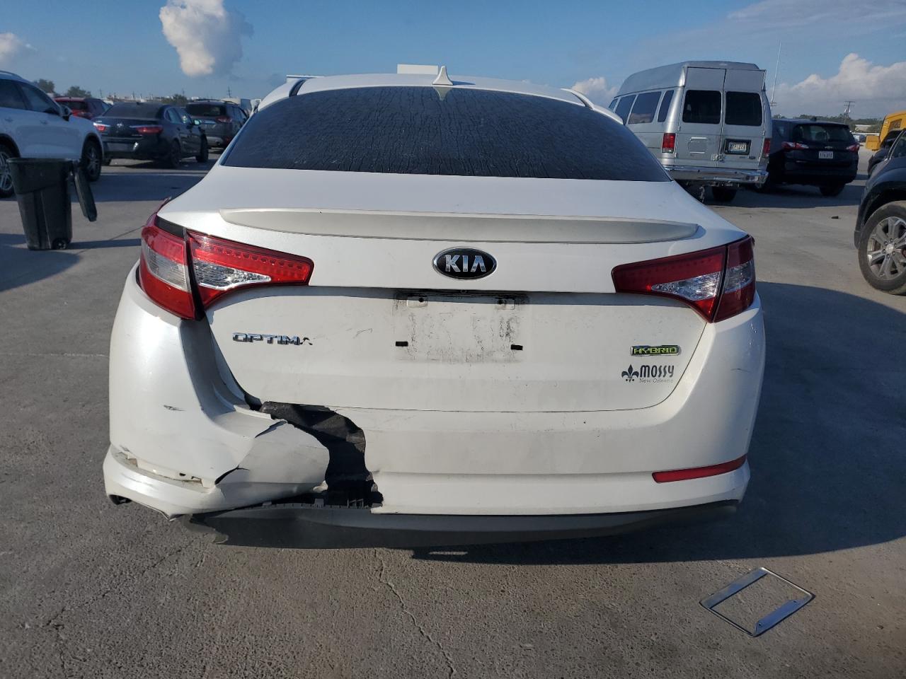 2013 Kia Optima Hybrid VIN: KNAGM4ADXD5047621 Lot: 72852404